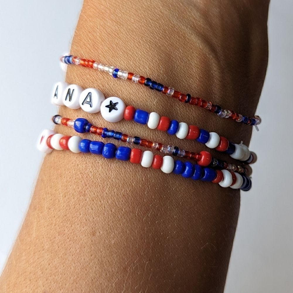 4 Taylor Swift Handmade Bracelets Miss Americana Friendship Bracelets - Picture 3 of 7